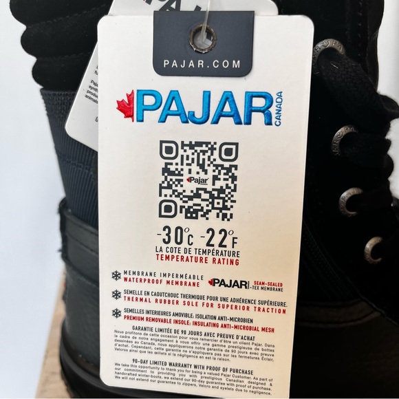New with Tags!!! Pajar Brown Waterproof Men’s Winter Boots- Size 8 main image 8